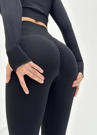 Безшовні компресійні лосини fiika sport activewear з ефектом push-up
