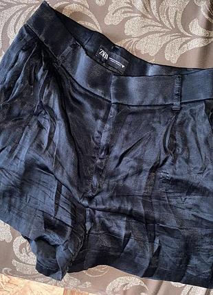 Шорти жіночі zara чорні xs