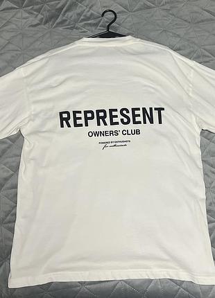 Футболка represent owners' club біла