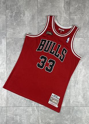 Chicago bulls mitchell & netts майка