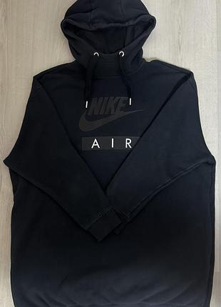 Оригінальне худі nike air чорний колір  розмір m