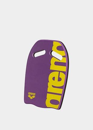 Доска для плавания arena kickboard фиолетовый уни 40х27,5х2,5 см