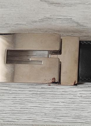 Ремінь жіночий gucci чорний 75х30 мм