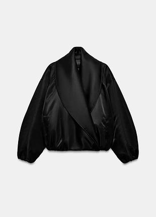 Стеганая куртка-бомбер zw collection