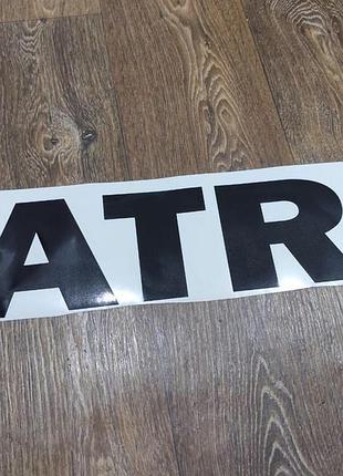 78 см без фону чорна наклейки на кабіну скло tatpa вантажівка тягач лобова tatra водостійка