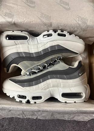 Кросівки nike air max 95 grey white 10