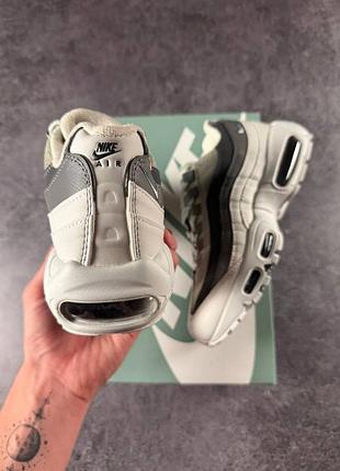Кросівки nike air max 95 grey white 6