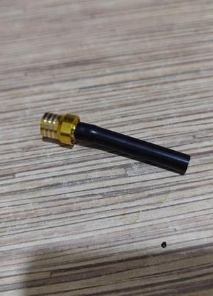 Золотий колір сапун на кришку паливного бака пітбайк ендуро з чорною шлангочкою