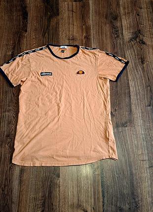 Мужская уникальная футболка ellesse с лампасами оригинал
