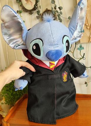 Оригинальная мягкая игрушка стич в мантии гриффиндор / build-a-bear disney 100 harry potter