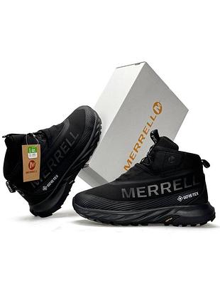 Мужские кроссовки merrell agility peak 5 zero fur black