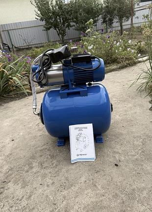 Насосная станция 50л. новая! aquario auto amh-125-6p (50л.) производство италия . полный комплект; новая . возможна доставка