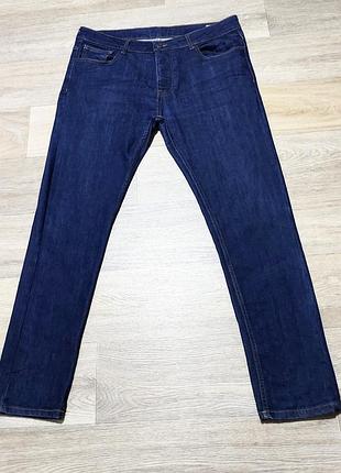 Мужские синие джинсы denim co , размер 36/32 , немного маломерят .