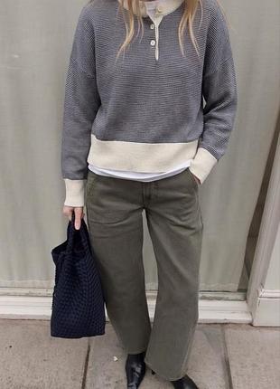 Кардиган светр в смужку zara