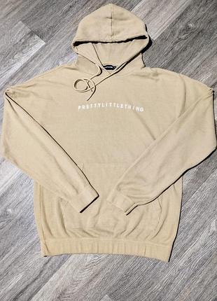 Мужское брендовое худи prettylittlething , размер xl .