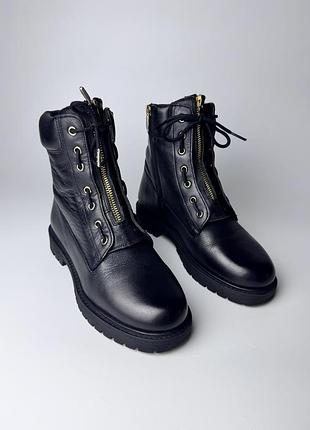 Шкіряні осінні ботинки copenhagen shoes жіночі черевики