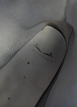 Кросівки voile blanche високі сріблясті, 10