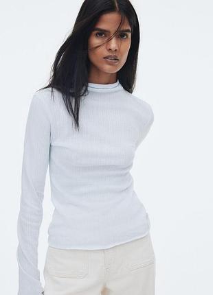 Лонг в рубчик базовий h&m