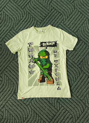 Детская / подростковая футболка lego ninjago с принтом