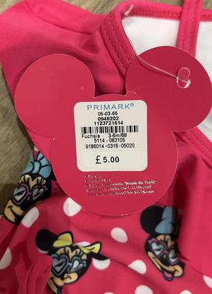 Купальник primark на 3-6 міс 3