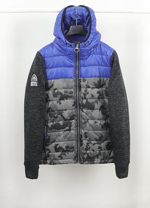 Чоловіча комбінована куртка super dry
