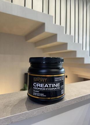 Креатин моногидрат california gold nutrition sport 454г