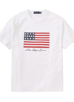 Мужская футболка ralph lauren usa vintage оригинал new !