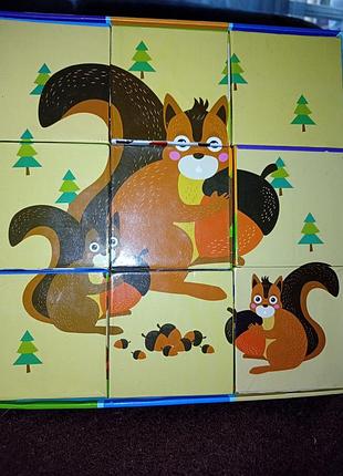Коробка з кубиками для дітей 3+