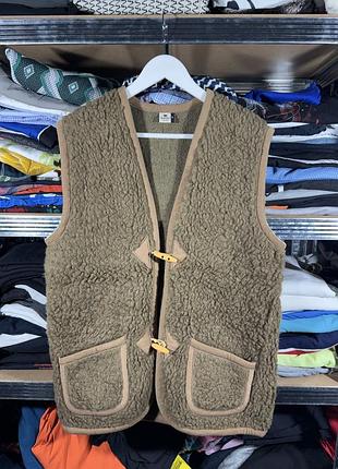 Alwero alpen sleeveless brown wool jacket vest women’s m size