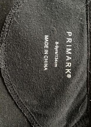 Термокофта дитяча primark чорна на блискавці з капюшоном 3