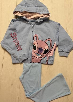 Повсякденний костюм для дівчинки stitch