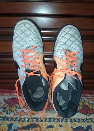 Сороконожки nike, размер 42.5, 27 см по стельке