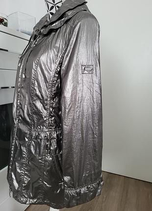 Стильна фірмова вітровка atelier goldner schnitt (німеччина) в ефекті crinkle р.46/48 3