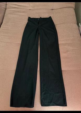 Жіночі брюки палаццо чорні