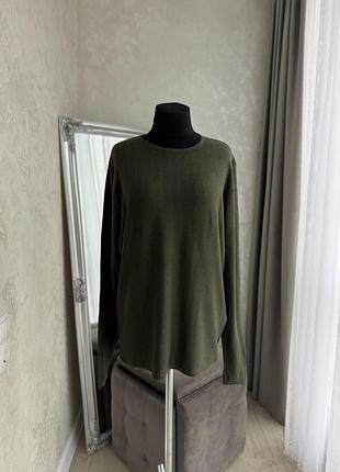 Светр чоловічий zara хакі розмір l