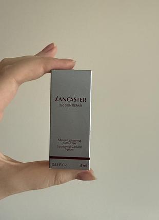 Антивікова ліпосомальна сироватка для обличчя lancaster 365 skin repair serum, 5 мл