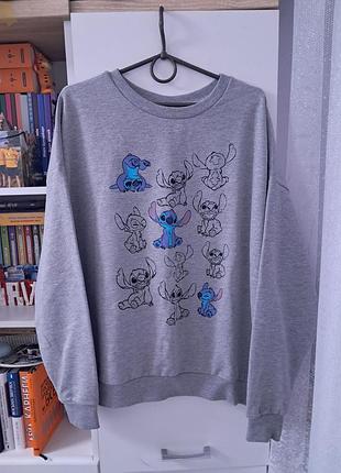 Жіночий світшот disney від primark з малюнком ліло і стіч, розмір хl