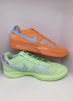 Кросівки чоловічі nike ja 1 green/orange fq4796-800 оригінал, нові, у коробці