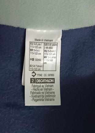 Детская флисовая кофта quechua от decathlon — 3