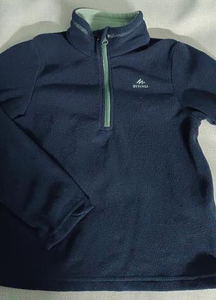 Детская флисовая кофта quechua от decathlon — 2