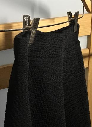 Юбка, юбка-солнце, юбка чёрная, юбка короткая2 фото