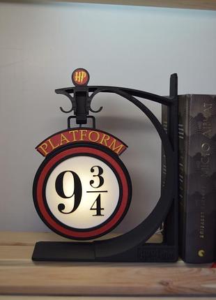 Лампа-букнук harry potter «platform 9¾»