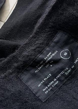 Allsaints wendell cardigan кардиган с содержанием шерсти и мохера