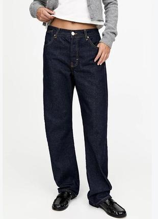 Джинси прямі сині pull@bear