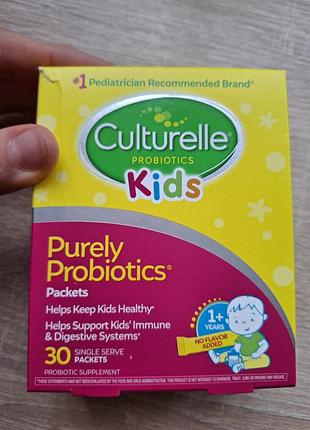 Детский пробиотик purely probiotics®, от 1 года, 30 уп по 1,5 г (0,05 унций)