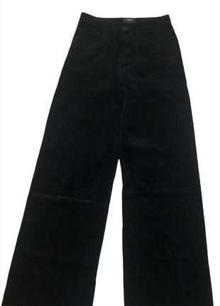 Вельветовые джинсы чёрного цвета от vera moda