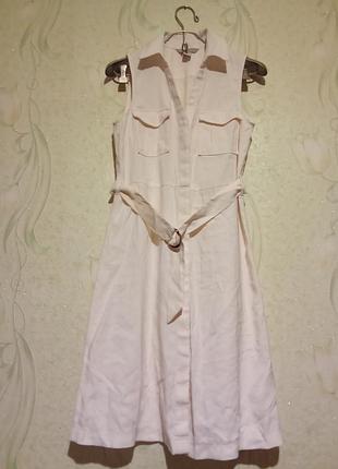 Платье на пуговицах h&m p-p eur 34