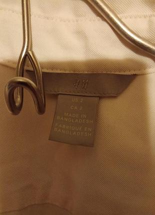 Платье на пуговицах h&m p-p eur 34 3