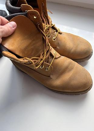 Черевики timberland нубукові жовто-коричневі 27,5
