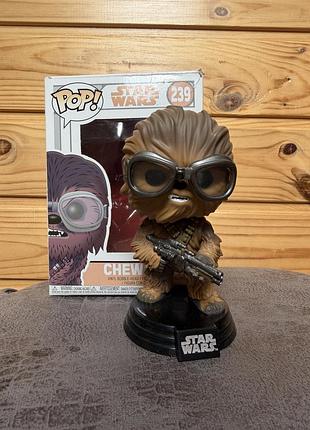 Вінілова фігурка funko pop! star wars чубака